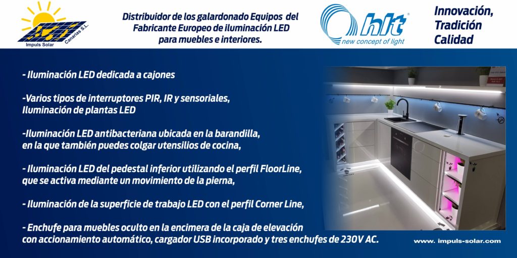 iluminacion led Para mobiliario